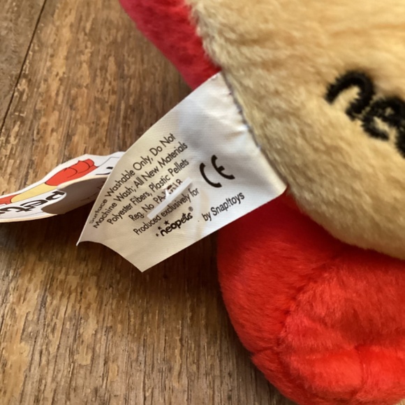 NEW 2002  Neopets Scorchio 8" Plush Red Dragon  Stuffed Animal Vintage - Picture 9 of 10